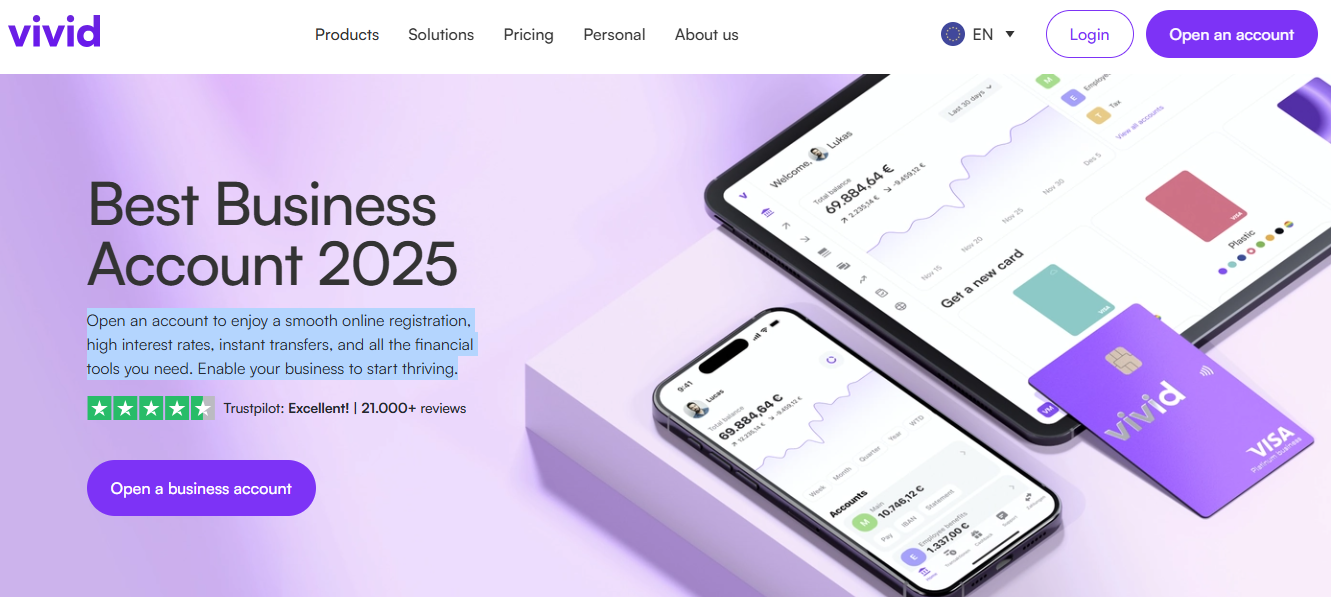 Vivid Money Offers Exclusive Benefits for Better Banking Experience